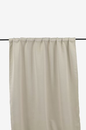 Venture Home - Gardin Evelyn 2-pak - Beige - Gardinfag - 135X290 - Fra Homeroom