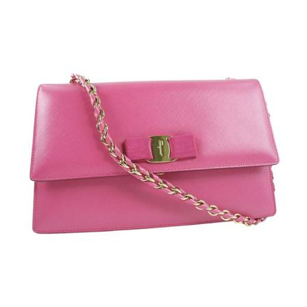 Salvatore Ferragamo Pre-owned, Pre-owned Shoulder Bag Roze, Dames, Maat:ONE Size