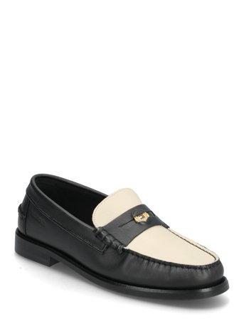 Tommy Hilfiger Hilfiger Penny Crust Lth Loafer - Black - 45