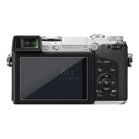 Panasonic GX7 skärmskydd (2-pack) - 0,26 mm, aluminium-silikatglas