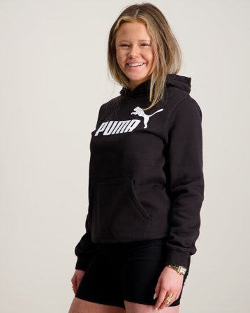 Puma ESS No. 1 Logo Hoodie FL B Zwart Hoodies Meisjes - Kids Brand Store