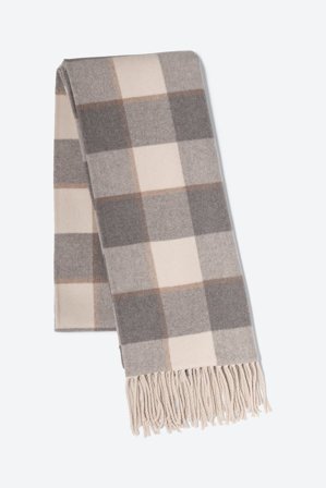CAMILLA PIHL - Esme Scarf - Cream Check - One Size