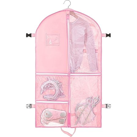 Kjolepose 110x60 cm med 5 lommer Sammenfoldelig Kostumebeskytter Kjolepose/kjoleovertræk / Opbevaring af tøj