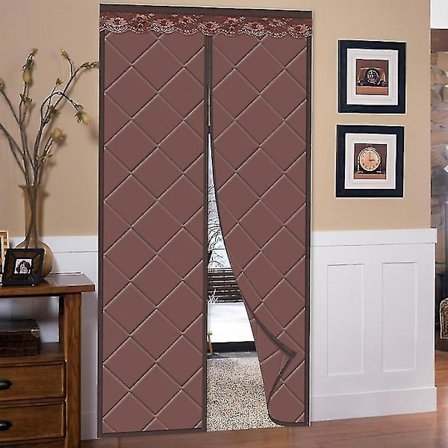 Magnetisk Vanntett Termisk Dørdeksel Vinterisolert Gardin Varmeisolasjonsutstyr Vindtett Ha