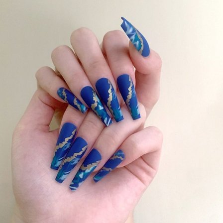 Fake Nails Lang T-form 6 6