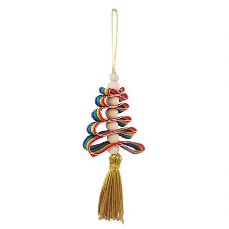 Rainbow Christmas Tree Hanging Decoration Cute Crafts