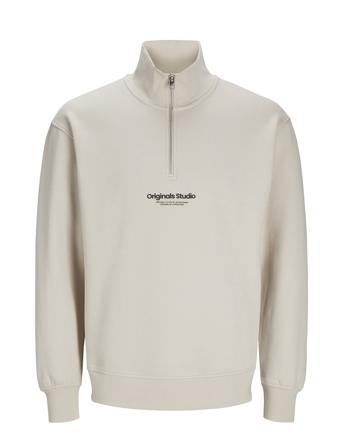 Jorvesterbro Sweat Quarter Zip Hn Noos Jack & J S Cream