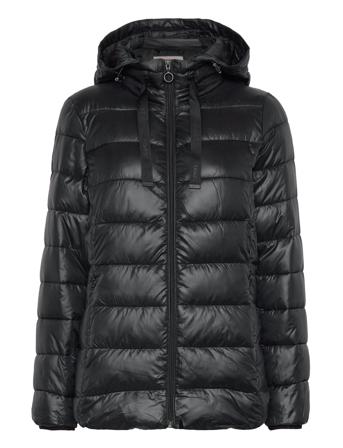 Jackets Outdoor Woven Vuorillinen Takki Topattu Takki Black Esprit Casual