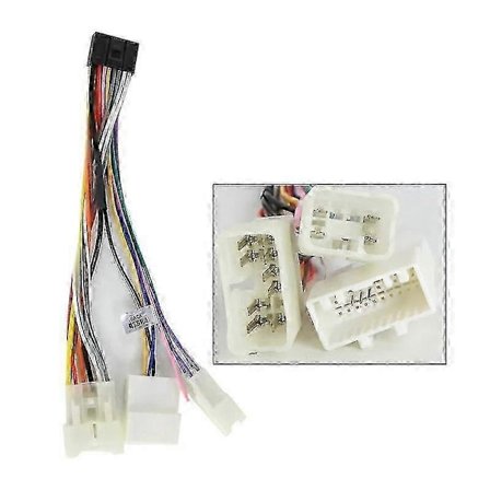 Toyota RAV4 2005-2013 Radion asennuskehys johdotuksella