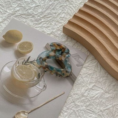 Hårklämmor Acetat-hårklämmor 3 3