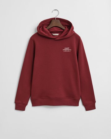 GANT Teenager Graphic Hoodie (146/152) Rot