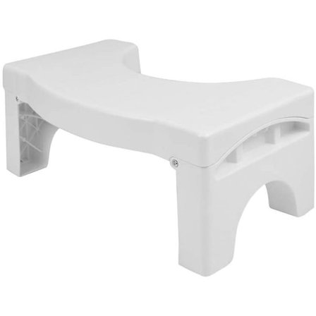 Colon Health Companion, Ergonominen ulostustuoli, kannettava jalkatuki tehokkaaseen ulostamiseen, perheystävällinen WC-apuväline, kestävä ja