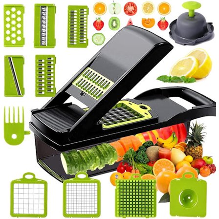 Grøntsagshakker, Madhakker Multifunktionelle Udskiftelige Blade Ostehøvl Tomat Frugtsalat
