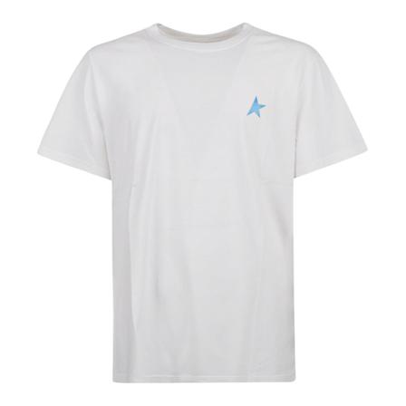 Golden Goose, T-Shirts Wit, Heren, Maat:M