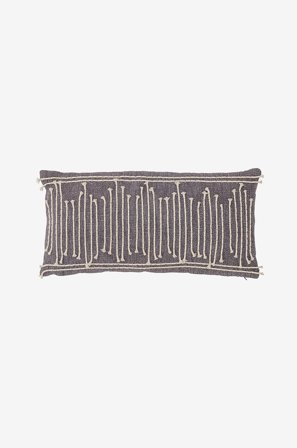 Bloomingville - Elona Dynor - Grå - Prydnadskuddar & kuddfodral - Från Homeroom