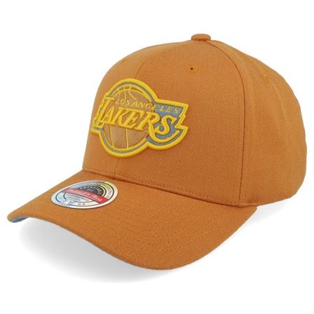 Mitchell & Ness - NBA Orange adjustable Keps - Los Angeles Lakers Fashion Classic Red Orange Adjustable @ Hatstore