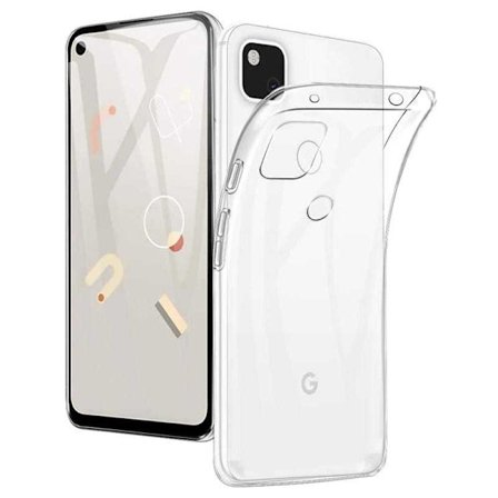 Google Pixel 4a 4G / LTE Iskunvaimennus pehmeä kansi Simple