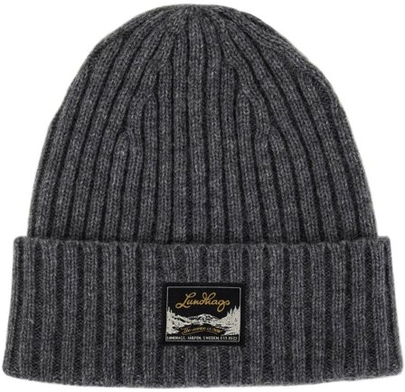 Lundhags Knak Wool Beanie Grey melange