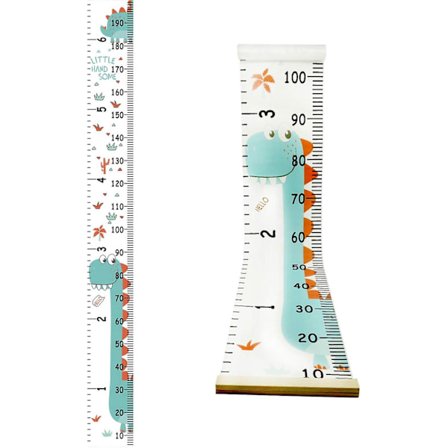 Nyt produkt, vækstdiagram til børn, højdediagram, væg lineal aftagelig højde målediagram hængende lineal til småbørns højde vægdiagram til drenge pige