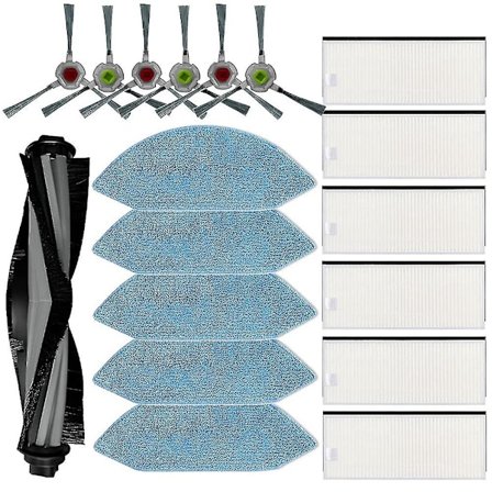 För Deebot Ozmo U2 Dgn22 U2 Pro Robotdammsugare Sidoborste Huvudborste Filter Mopp Tillbehör