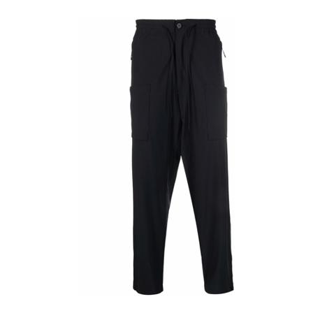 Y-3, Light Pants Zwart, Heren, Maat:S