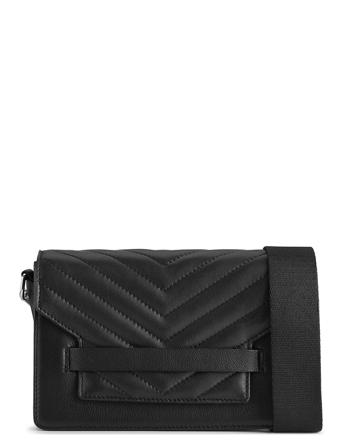 Arabellambg Puffer Cross. Bag Bags Crossbody Bags Sort Markberg