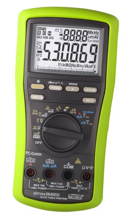 Elma BM 869s Multimeter, Måleinstrument