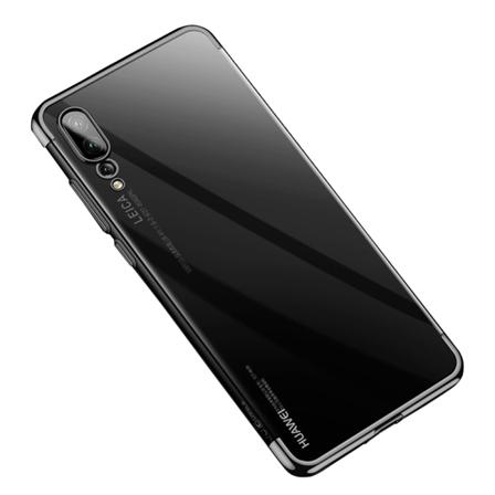 Effektfullt Skal Av Mjuk Silikon Till Huawei P20 Pro Svart