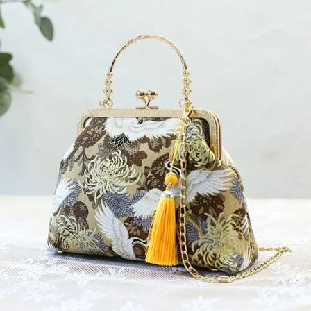 Mode Vintage fransväska Små skalväskor Kedja Kvinnor Crossbody-väska Kran Flygande Handväskor för kvinnor Plånböcker women bag 3 NEW 22CMX15CMX7CM