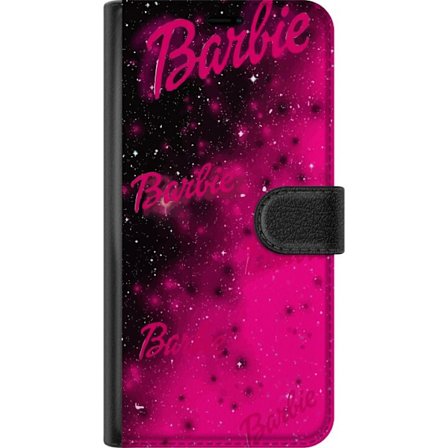 Nothing Phone (2) Tegnebogsetui Barbie pink galakse pink og sort stjernehimmel med flere Barbie-tekster perfekt til mode popkultur og farverige motive