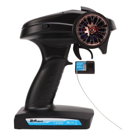 RC Lähetin Vastaanotin 2.4G 3 Kanavainen Ammattimainen RC Radio Lähetin Vastaanotin RC Veneelle Autolle