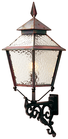 Westal Eriksberg Vägglykta koppar, gjutjärn, 930 x 306 mm, Belysning