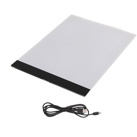 A4 LED Lysboks Ultratynn USB-lading Effektiv Lyssporing for Sjablonering