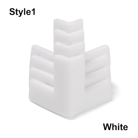 4ST Hörnskydd Kantskydd Bord Hörnskydd VIT