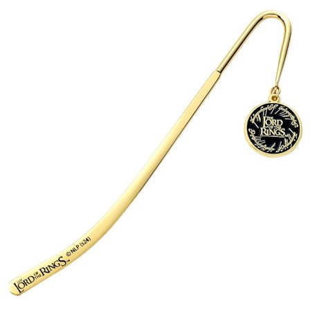 The Lord Of The Rings Logotyp Bokmärke One Size Guld/Svart