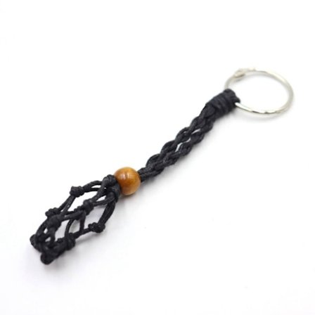 Tom Stenholder Nøglering Krystal Healing Stone Net Nøglering