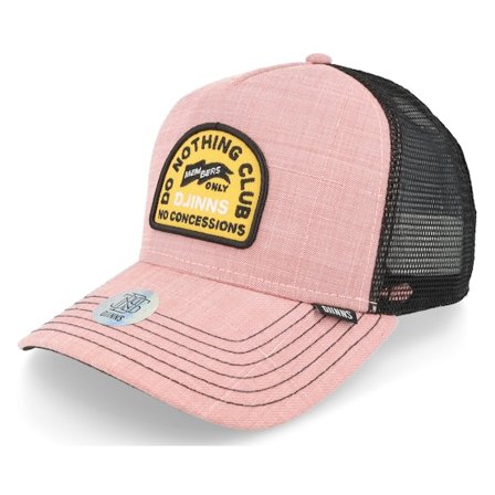Djinns - Red - trucker - Cap - Do Nothing Club Ox-Diamond Red/Black Trucker - Hatstore