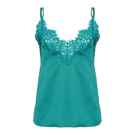 Pinko Sleeveless Tops Grøn, Dame