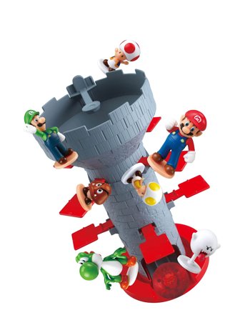 Epoch Games | Super Mario Blow Up! Shaky Tower | ONE SIZE