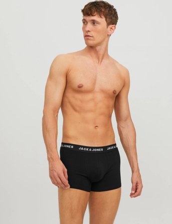 Jack & Jones Jachuey Trunks 7 Pack Noos - Black - XXL