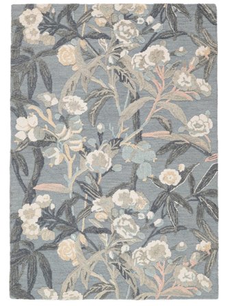 Blumen Florastic Teppich - Blau/Mehrfarbig 160X230 Im Klassischen Stil