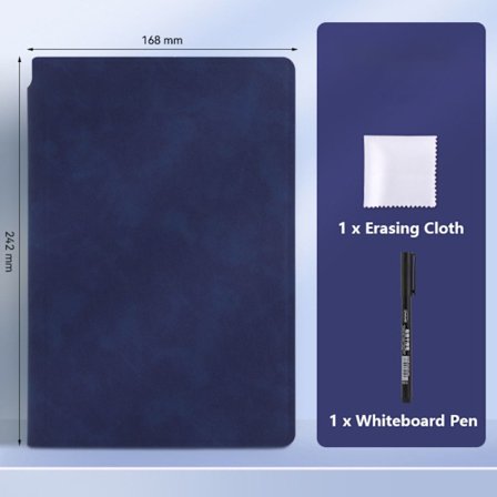 A5 Whiteboard Notesbog Sletbar Whiteboard Kladde 03 03