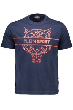 Plein Sport T-shirt Maniche Corte Uomo Blu
