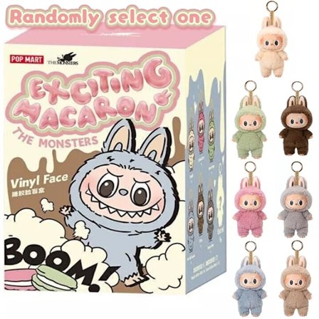ny 1-pack MART La.bubu Spännande Plyschdockor Figur Leksaker Blind Boxes Färg Slumpmässig