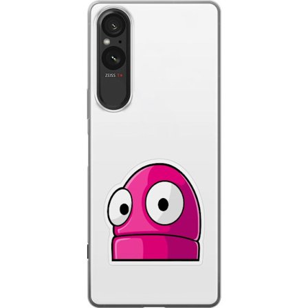 Kompatibel Mobilcover til Sony Sony Xperia 5 V Rosa tegneseriefigur med store øjne i legende og humoristisk stil