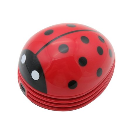 Marihøne Støvsuger, Smulestøvsuger For Enkel Tømming, Bærbar Mini Støvsuger For Skrivebord Og Kontorbruk, Med Tastaturbørste, Enkel Betjening