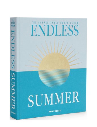 PRINTWORKS Photo Album - Endless Summer - Blue - 27.0X 5.0X 33.0CM