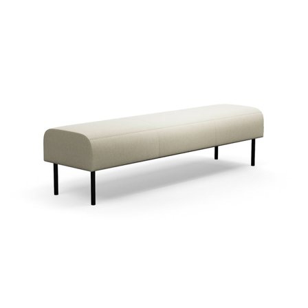 Modulsofa VARIETY, 3-personers, stof Pod CS, sandsten