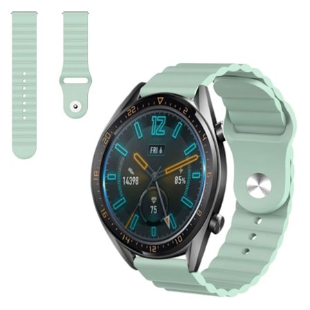 Huawei Watch GT 2 46mm cool silicone watch band - Baby Blue