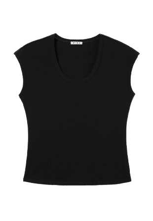 Wera T-shirt med holkärm LIN T-shirts & toppar Svart L